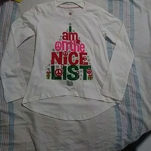 Christmas Tshirt for girls